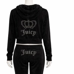 Juicy Couture Black Hoodie XL